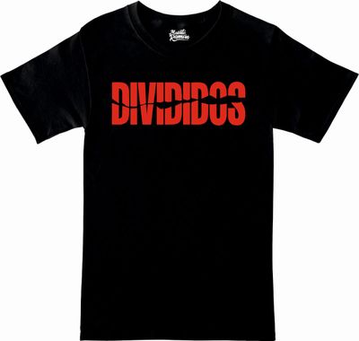 Remera Divididos - Logo rojo