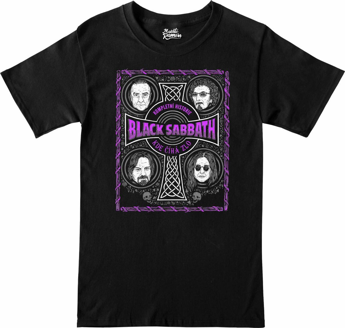 Remera Black Sabbath - Violeta