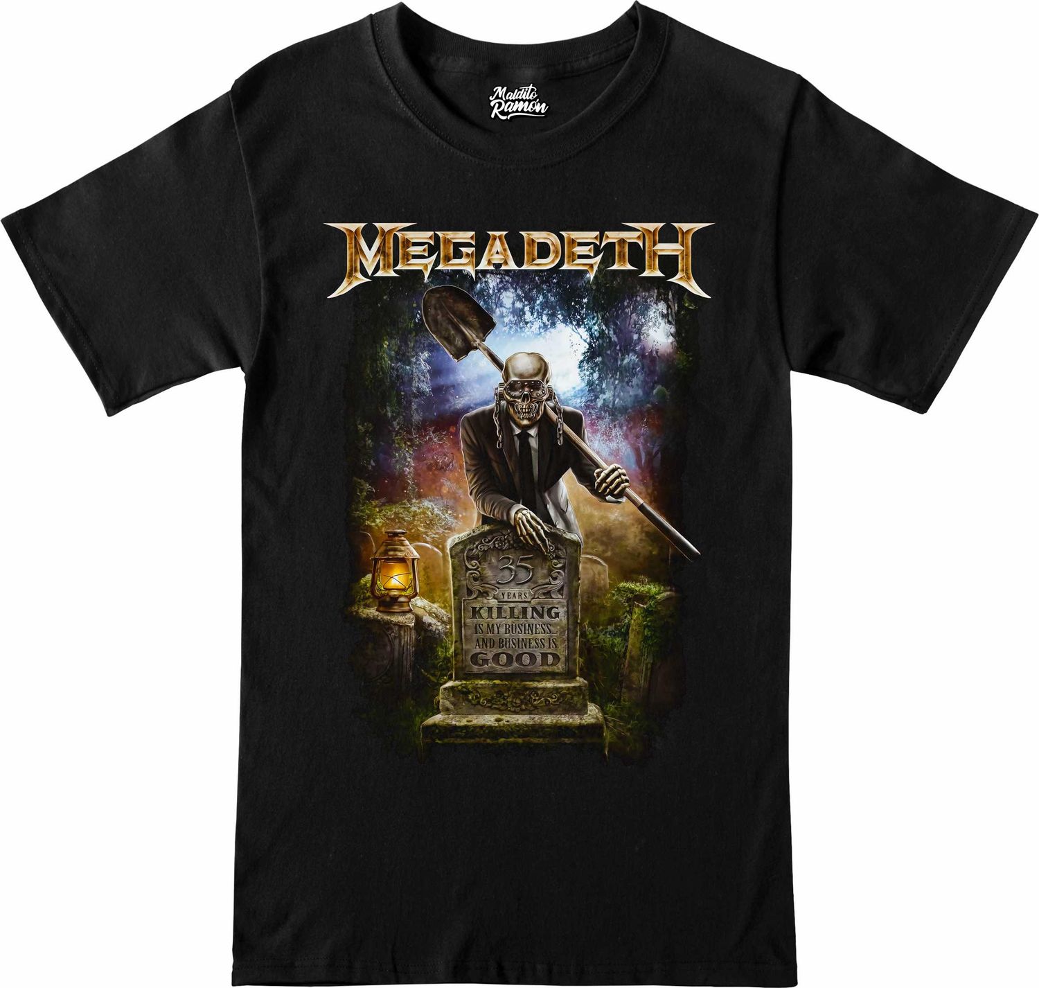 Remera Lápida - Megadeth