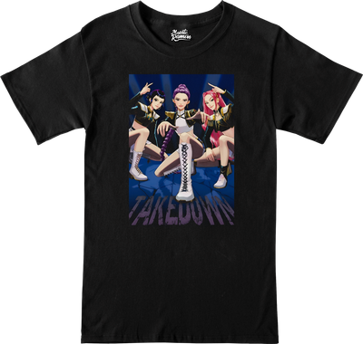 Remera Las guerreras K-pop - TAKEDOWN HUNTRIX