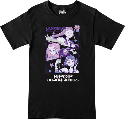 Remera Guerreras K-pop - Huntrix Violeta