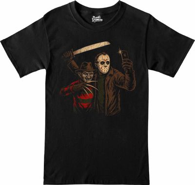 Remera Freddy y Jason selfie