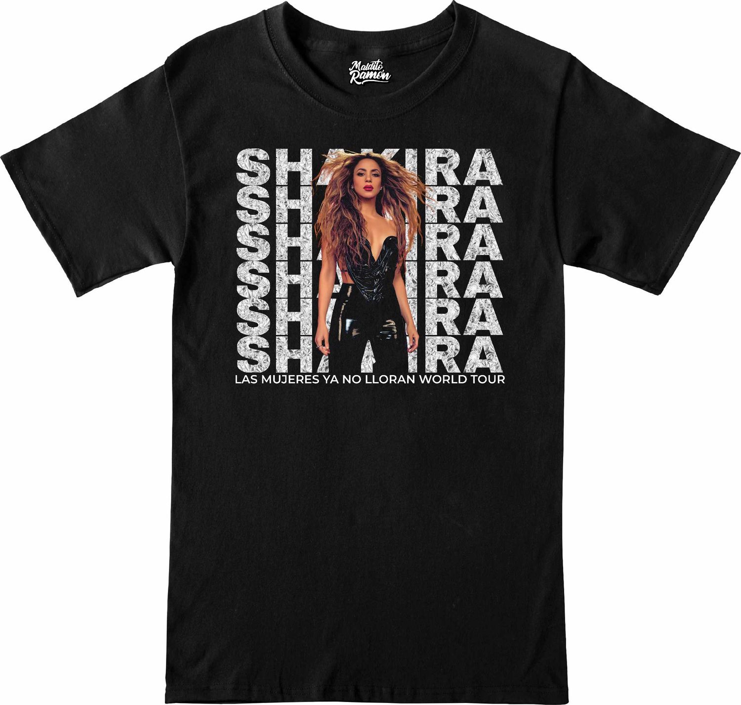 Remera Shakira Las Mujeres Ya No Lloran - World Tour