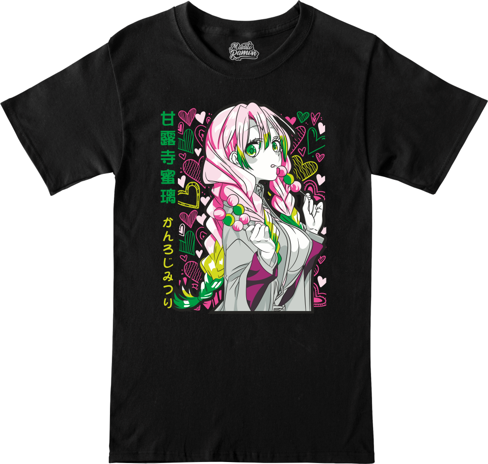 Remera Mitsuri - Demon Slayer