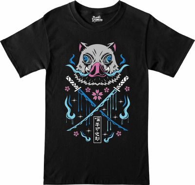 Remera Inosuke - Demon Slayer - Yaiba