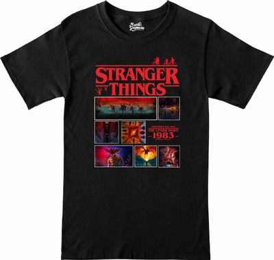 Remera Collage - Stranger Things