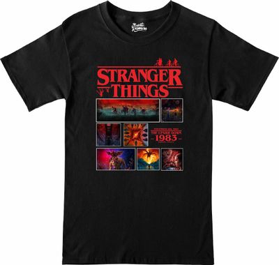 Remera Collage - Stranger Things