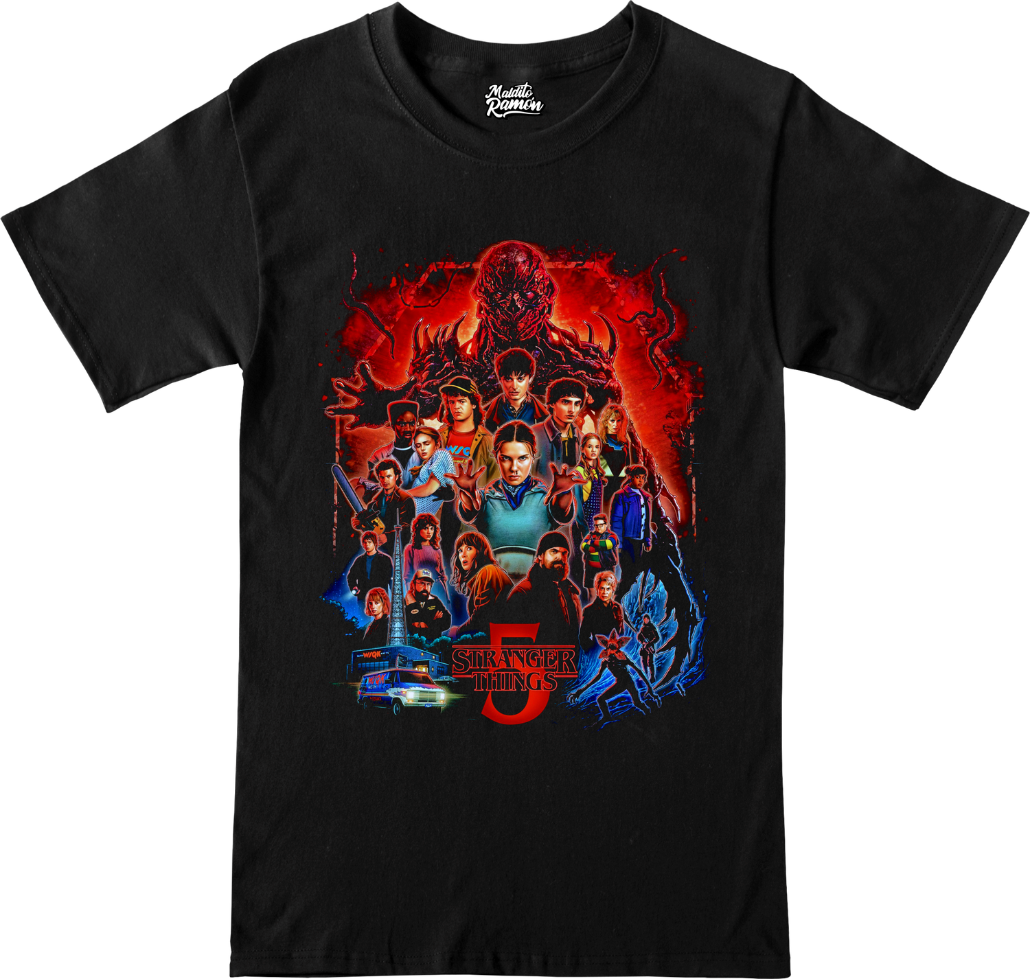 Remera Stranger Things 5