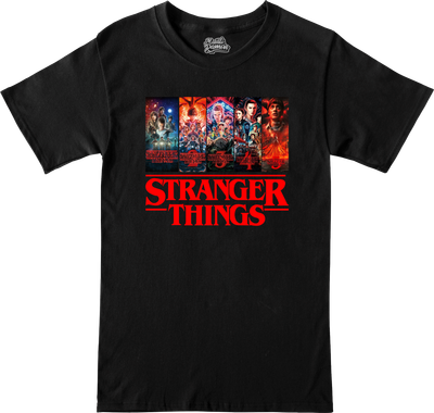 Remera Temporadas - Stranger Things