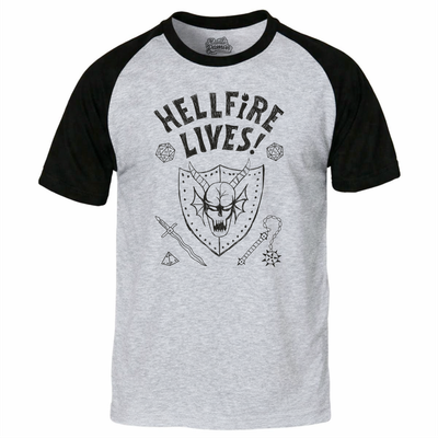 Remera Hellfire Lives - Stranger Things