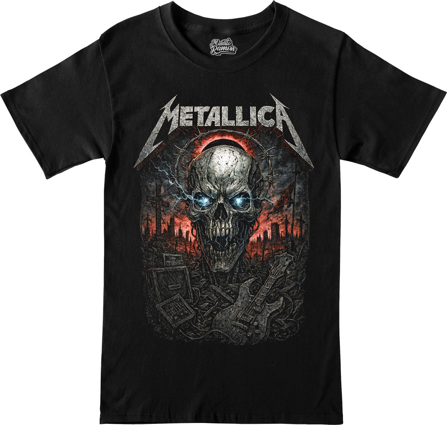 Remera Metallica Calavera