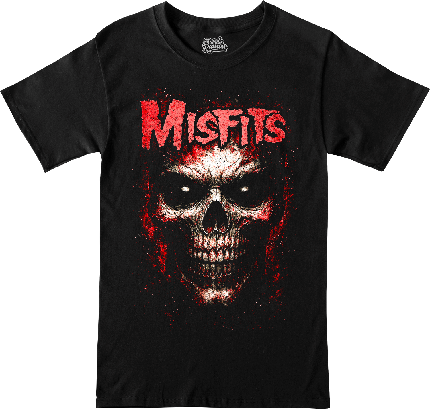 Remera Misfits Calavera
