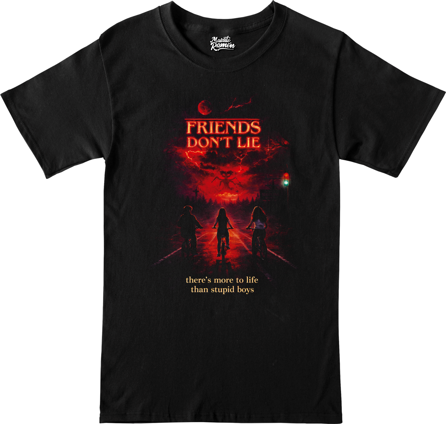 Remera Stranger Things - Friends Dont Lie