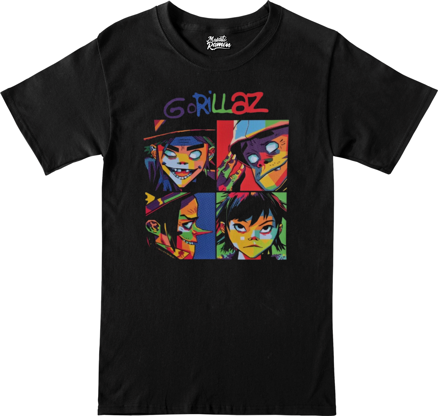 Remera Gorillaz