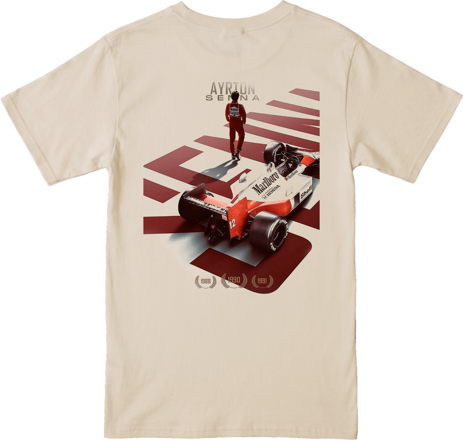Remera Ayrton Senna