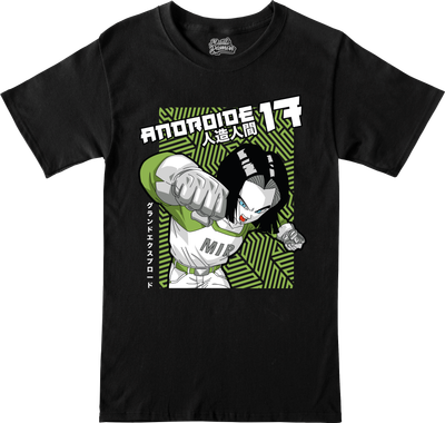 Remera Dragon Ball - Androide 17