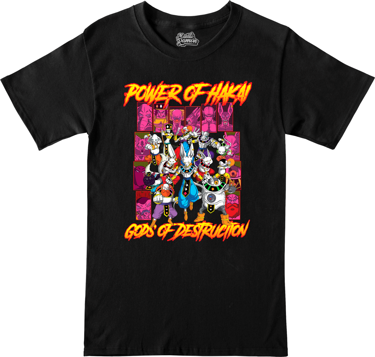 Remera Dragon Ball - Dioses de la destrucción