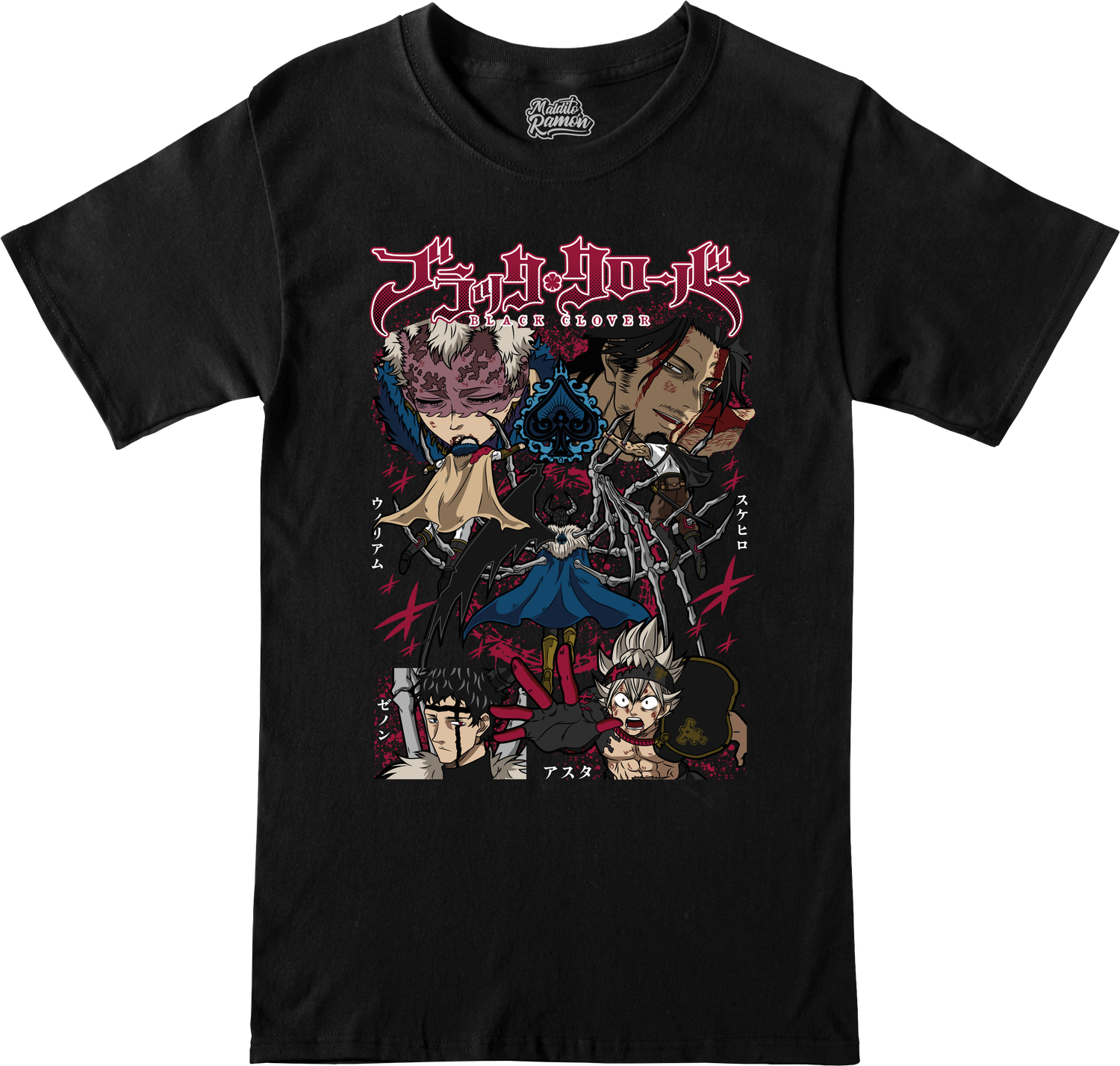 Remera Black Clover