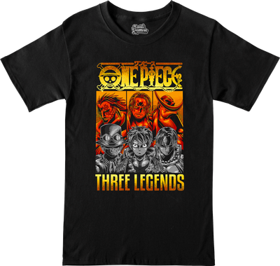 Remera One Piece - Three Legends