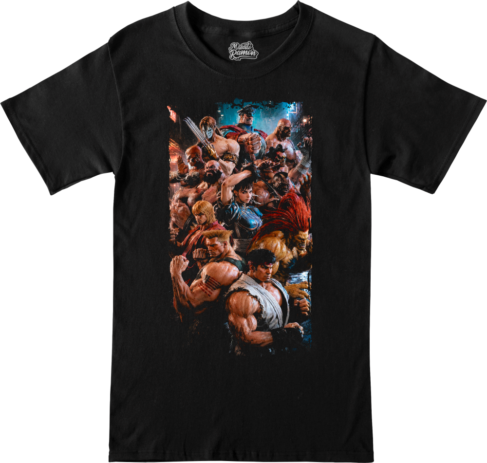 Remera Street Fighter