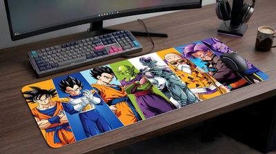 Mousepad Gamer Dragon Ball Personajes