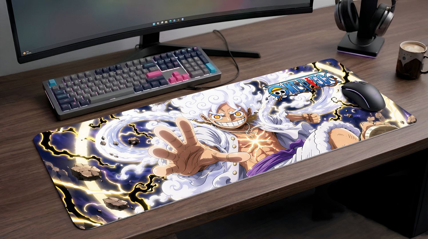 Mousepad Gamer ONE PIECE - Gear 5