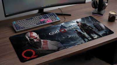 Mousepad Gamer God of War Ragnarök