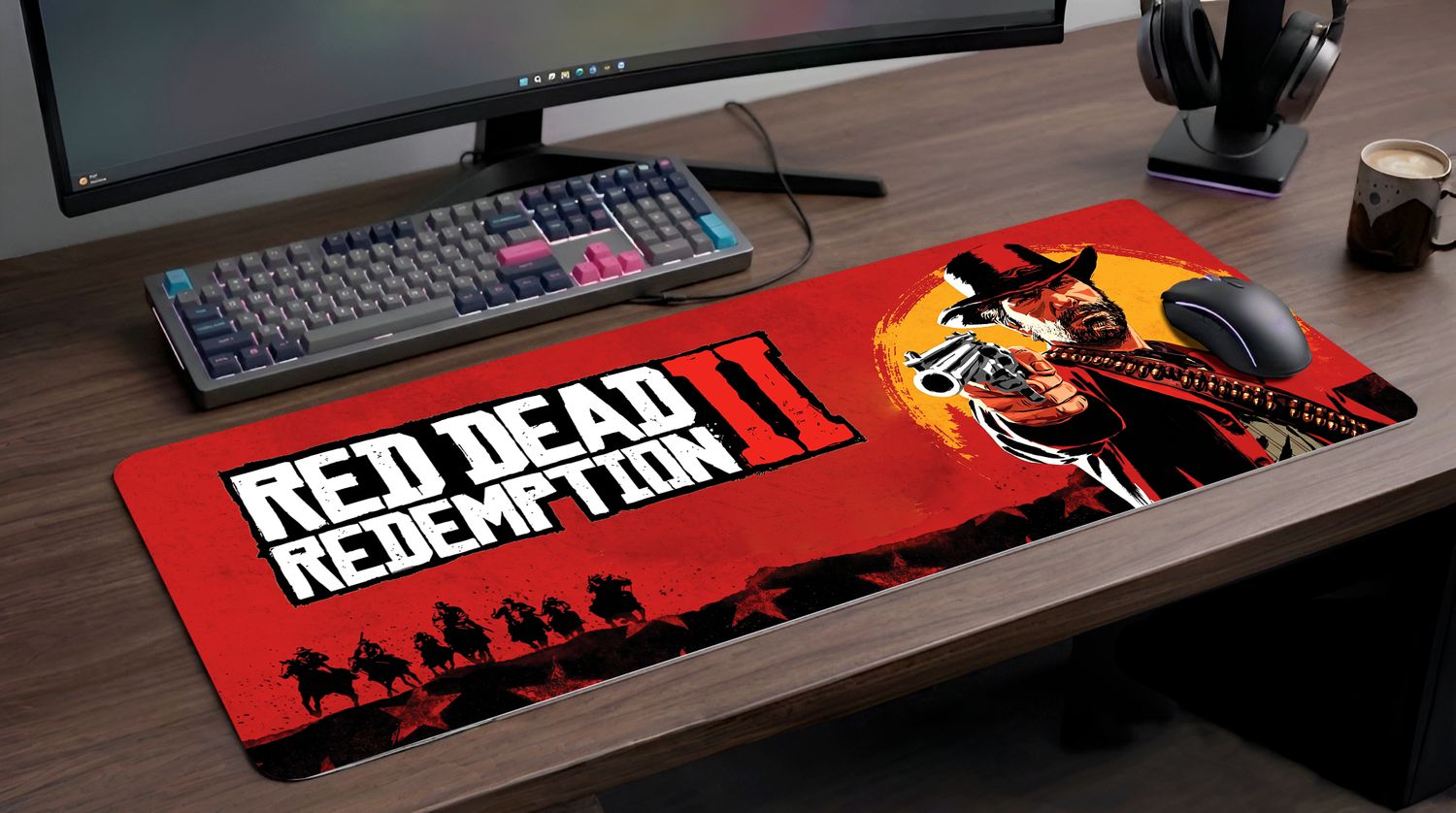 Mousepad Gamer Red Dead Redemption II