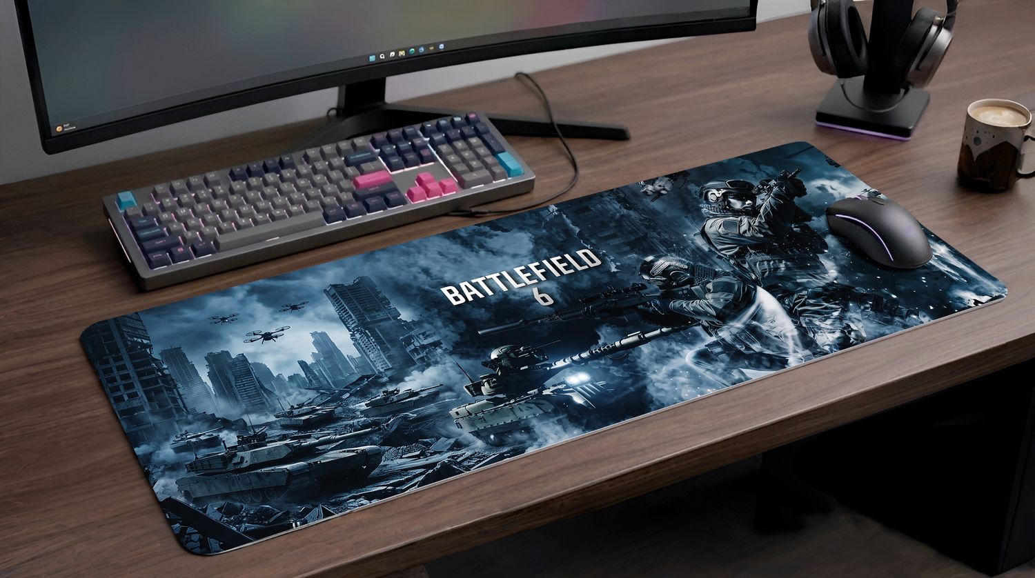 Mousepad Gamer Battlefield 6