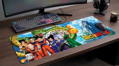 Mousepad Gamer Dragon Ball Z - Shenron y Guerreros Z