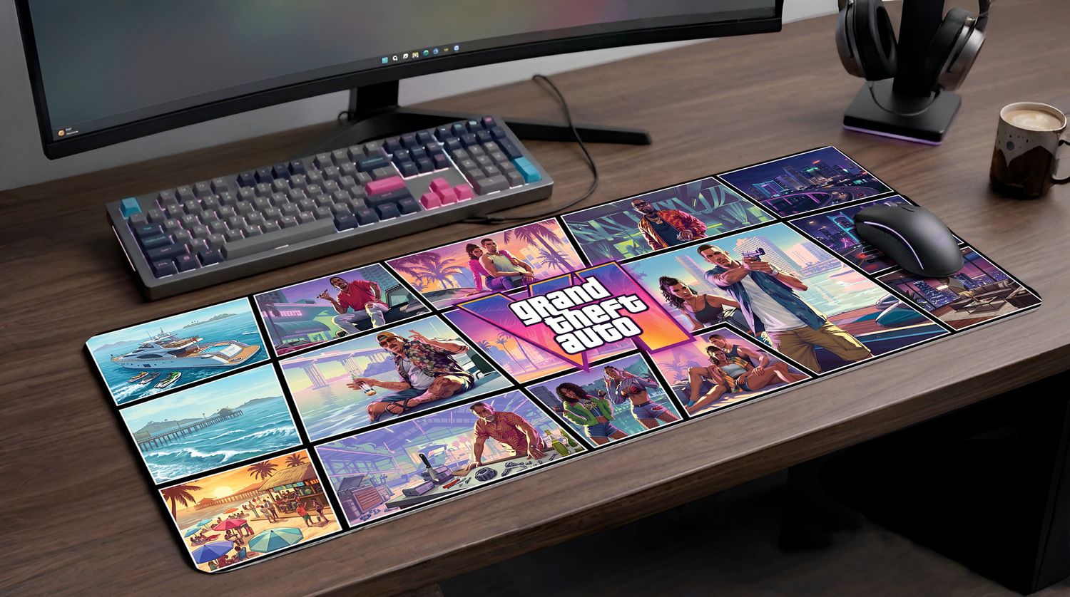 Mousepad Gamer Grand Theft Auto