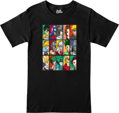 Remera Iconos del Anime
