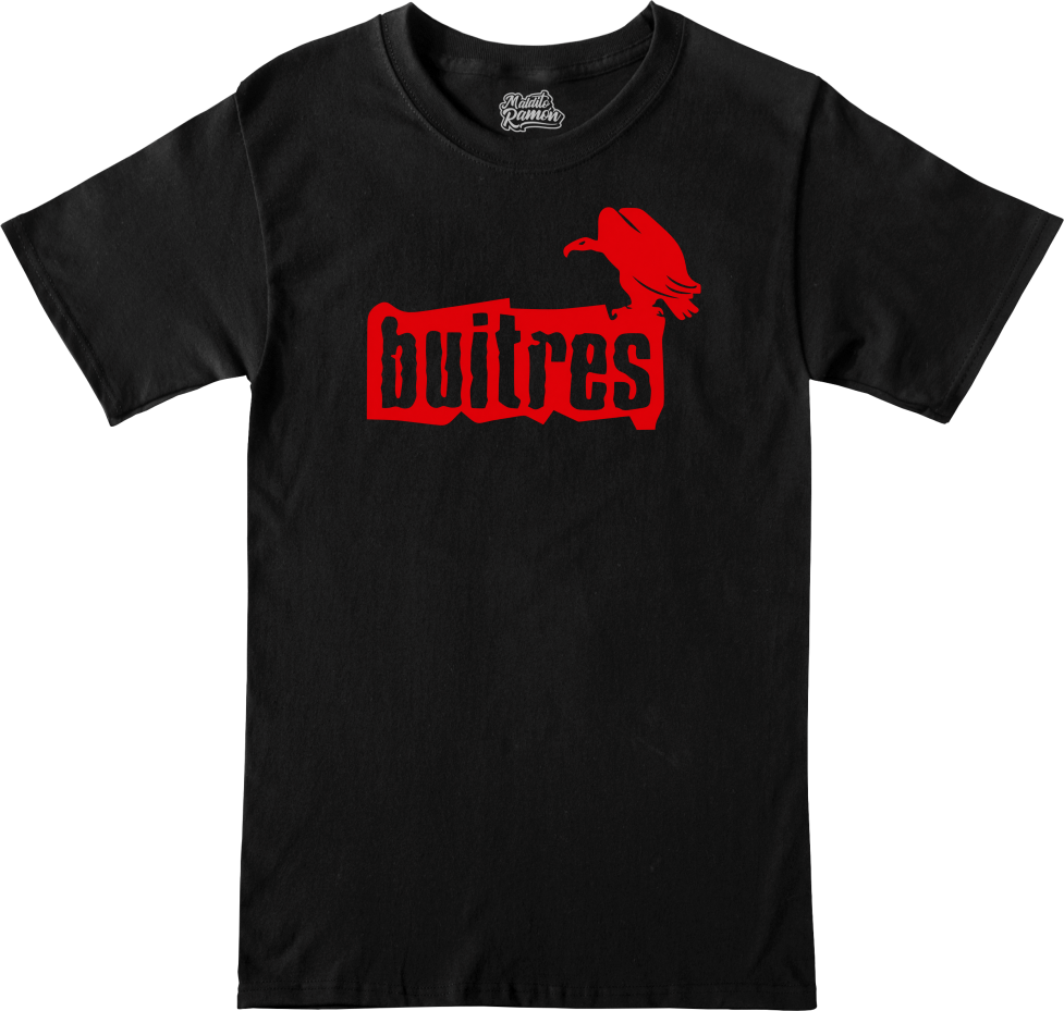Remera Buitres Logo Rojo