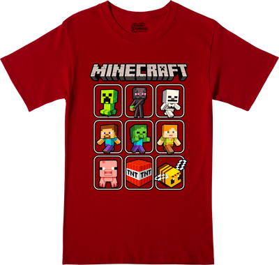 Remera Minecraft