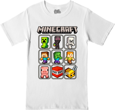 Remera Minecraft