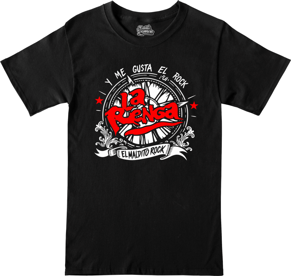 Remera La Renga -"Me gusta el rock, el maldito rock"