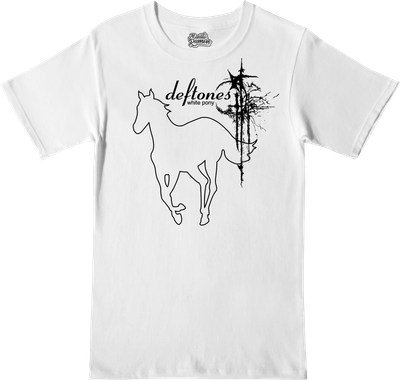 Remera Deftones White Pony
