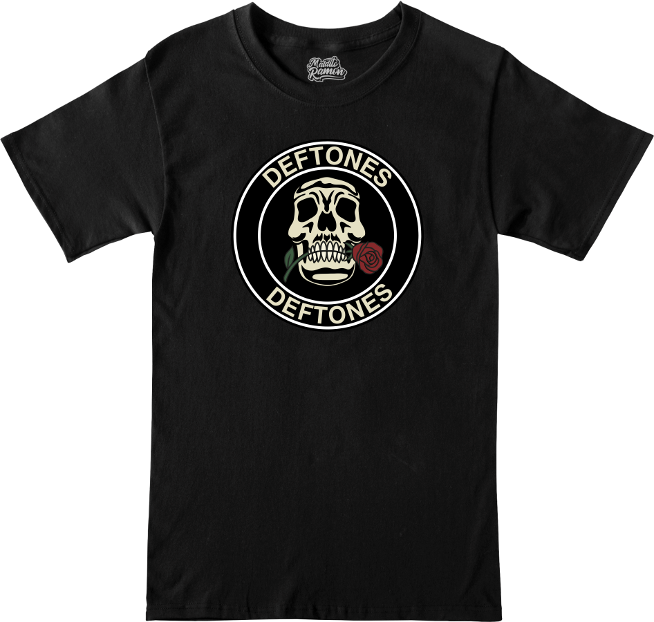 Remera Deftones Skull