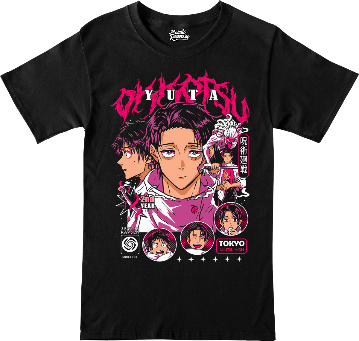 Remera Jujutsu Kaisen - Yuta Okkotsu