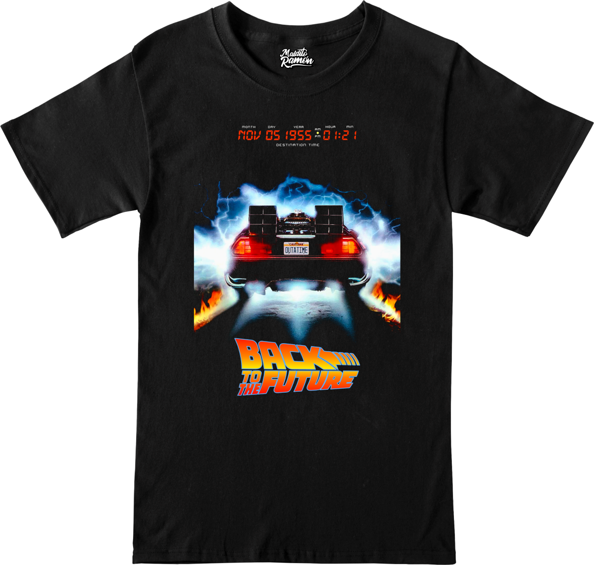 Remera Volver al Futuro - DeLorean