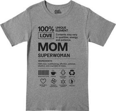 Remera Mom Superwoman