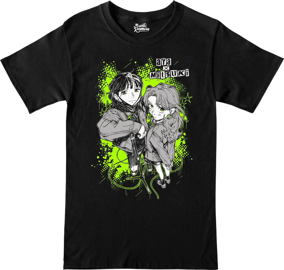 Remera Aya x Mitsuki - Anime