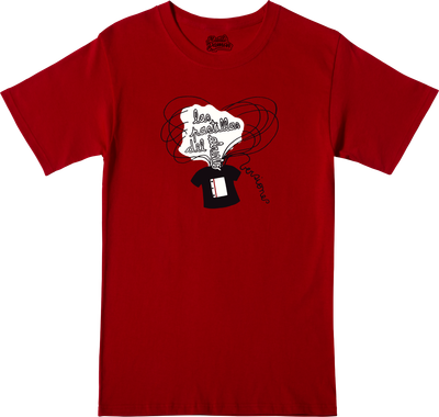 Remera Las Pastillas del Abuelo - Ilustración