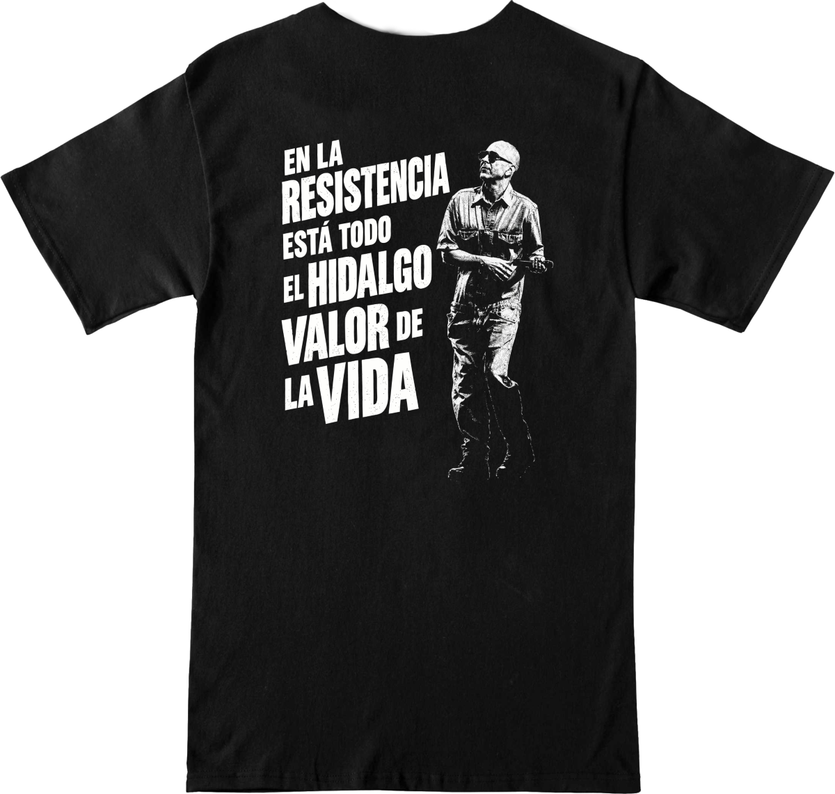Remera Indio Solari - En la resistencia (frente y espalda)