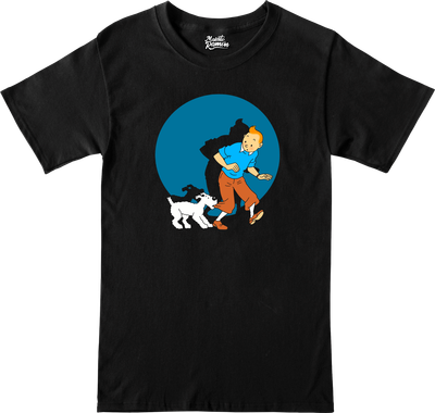 Remera Tintín y Milú