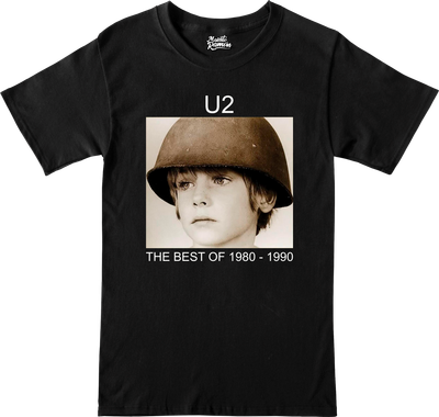 Remera U2 - The Best of 1980-1990