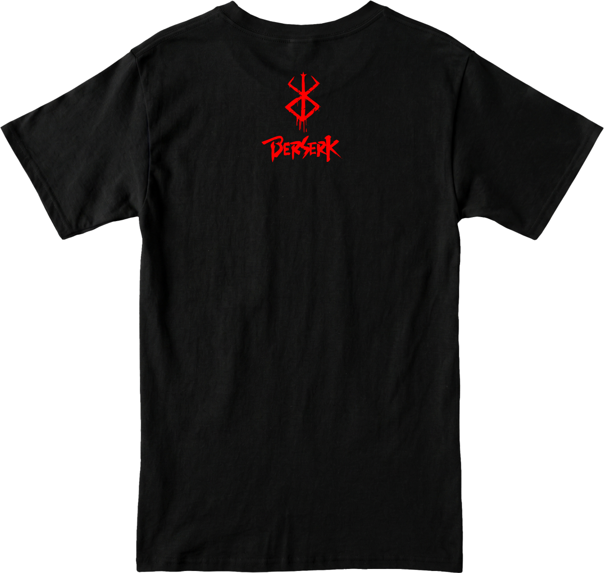 Remera Berserk - Guts (frente y espalda)