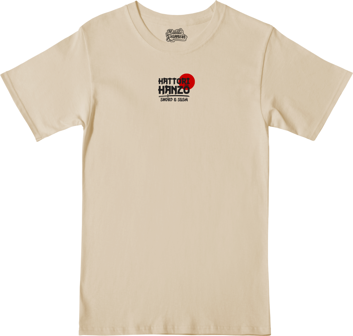 Remera Hattori Hanzo - Kill Bill (frente y espalda)
