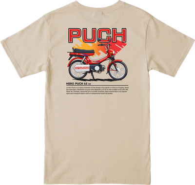 Remera Hero Puch 65cc (frente y espalda)