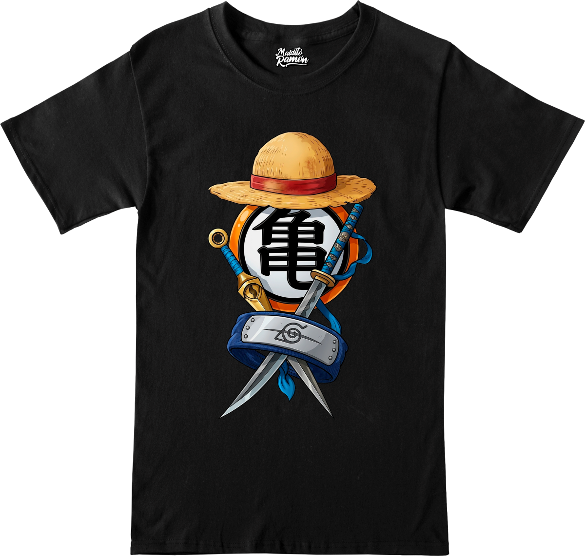 Remera Anime - One Piece, Dragon Ball y Naruto